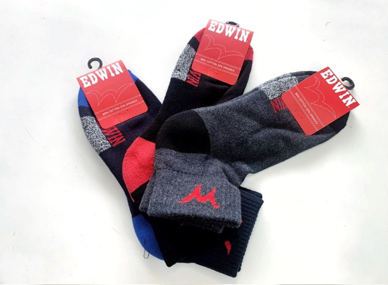Edwin Unisex Long Ankle Socks