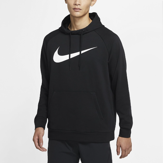 Nike Long Sleeve Dri-FIT Hoodie Men's Black