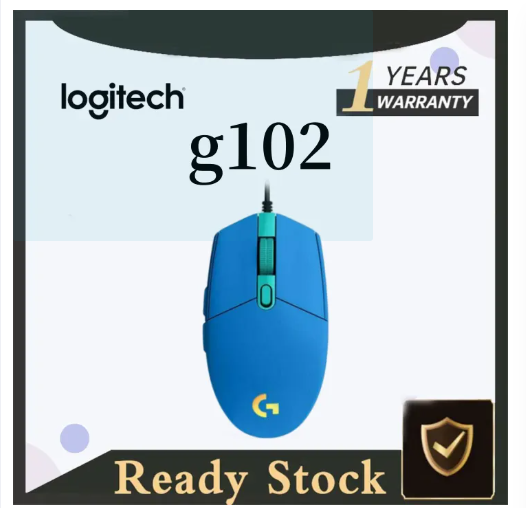Logitech G102 Lightsync Gaming Mouse (Blue)